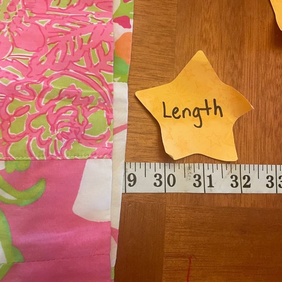 Lily Pullitzer size 8 tube dress sleeveless pink patchwork bottom bow tie back - Picture 7 of 9